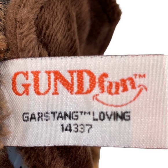 Gund Fun brown singing monkey plush toy with plush red heart Size OS - Picture 13 of 16